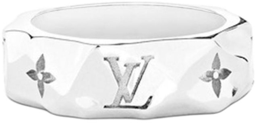 Anillo de Metal Grabado Plata LOUIS VUITTON para Hombre M00334 Buy Anillo de Metal Grabado Plata LOUIS VUITTON para Hombre M00334