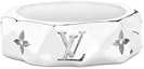 Buy Anillo de Metal Grabado Plata LOUIS VUITTON para Hombre M00334