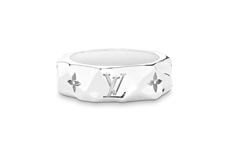 Order Anillo de Metal Grabado Plata LOUIS VUITTON para Hombre M00334