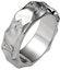 Shop Anillo de Metal Grabado Plata LOUIS VUITTON para Hombre M00334