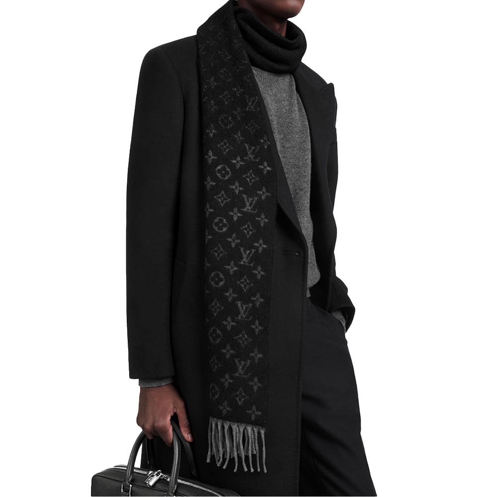 LOUIS VUITTON Cashmere Wool Scarf M71607 圖 4