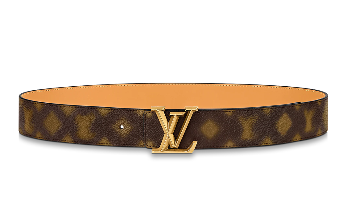 LOUIS VUITTON Casual Comfort Logo Buckle Belt 4cm Wide M0579U