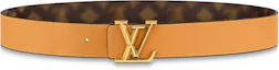 Lookbook LOUIS VUITTON Casual Comfort Logo Buckle Belt 4cm Wide M0579U