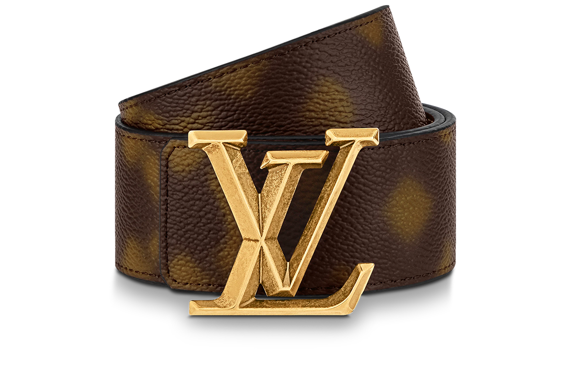 LOUIS VUITTON Casual Comfort Logo Buckle Belt 4cm Wide M0579U 圖 4