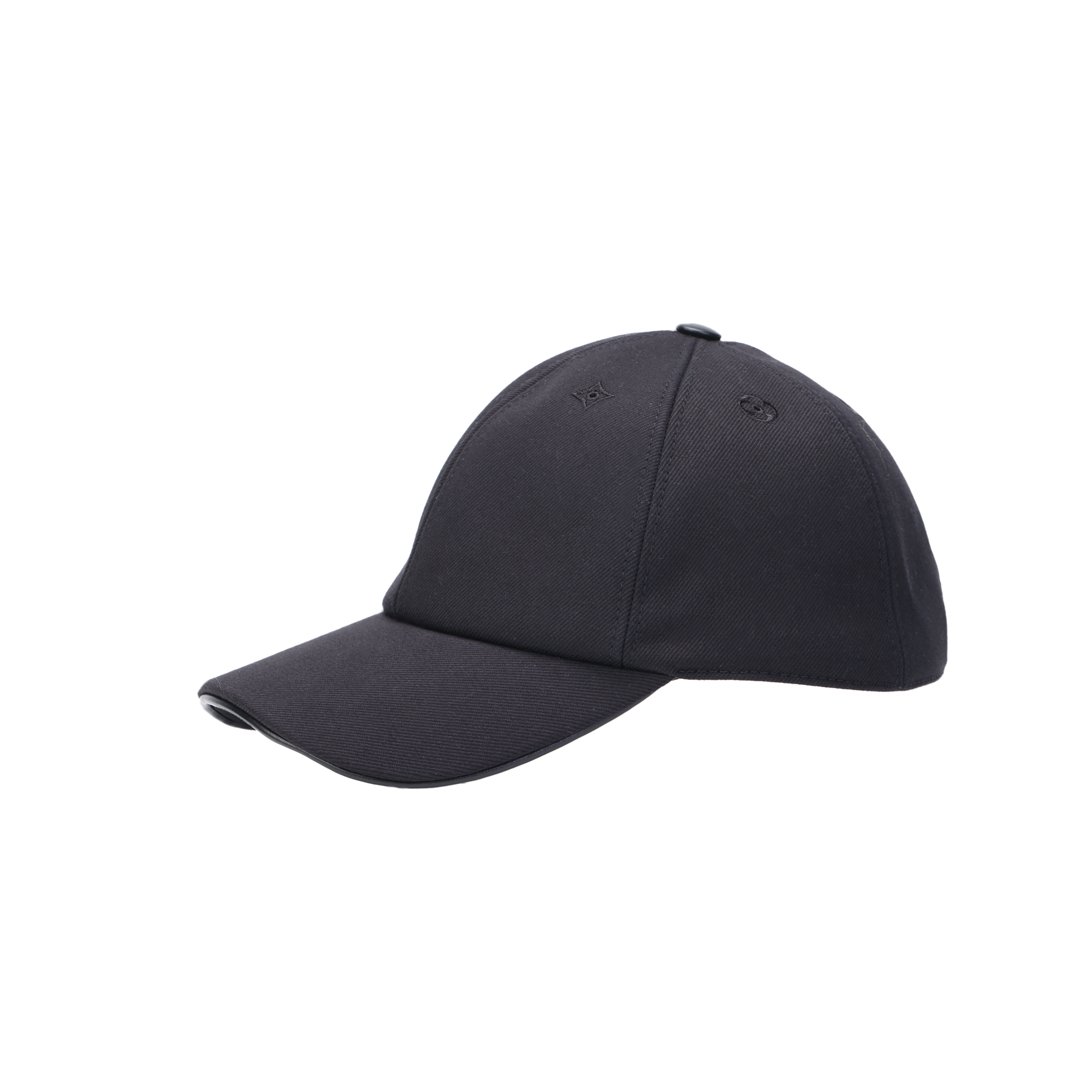 Louis Vuitton Casual Fashion Cotton Black Cap Unisex Couples Style. M7050