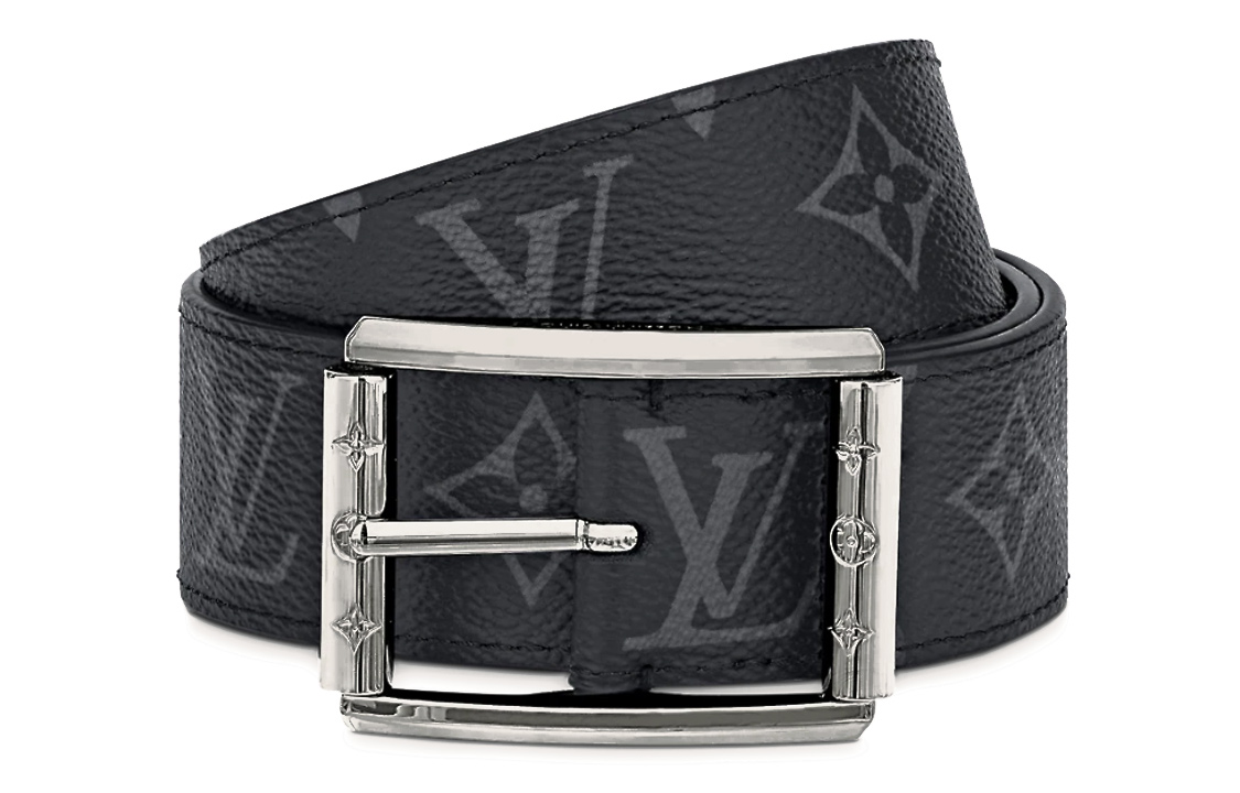 LOUIS VUITTON Casual Simple Leather Belt with 35cm Width M0541V 圖 4