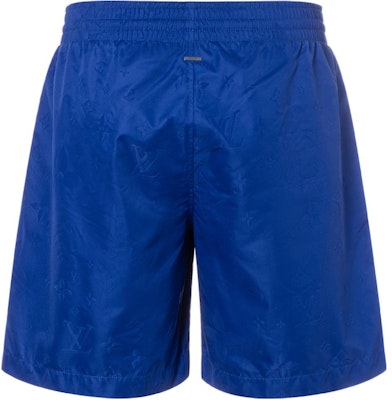 LOUIS VUITTON Pantalones Cortos Casuales Sólidos de Playa Azul Brillante. 1A7Y0U Lookbook LOUIS VUITTON Pantalones Cortos Casuales Sólidos de Playa Azul Brillante. 1A7Y0U