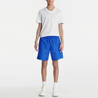 LOUIS VUITTON Pantalones Cortos Casuales Sólidos de Playa Azul Brillante. 1A7Y0U Purchase LOUIS VUITTON Pantalones Cortos Casuales Sólidos de Playa Azul Brillante. 1A7Y0U