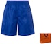 Cheap LOUIS VUITTON Pantalones Cortos Casuales Sólidos de Playa Azul Brillante. 1A7Y0U