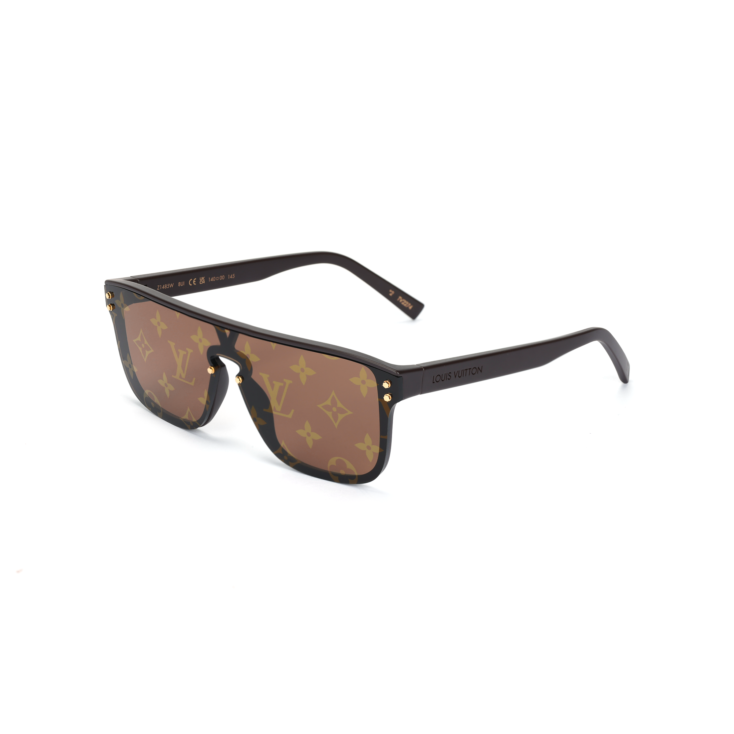 Louis Vuitton Casual Square Fashion Sunglasses Unisex Z1485E