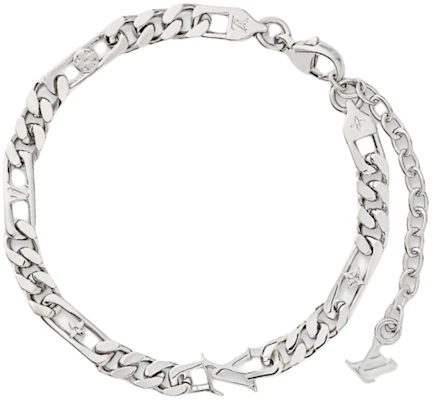 路易威登链条设计金属手链 银色 M1314A Lookbook 路易威登链条设计金属手链 银色 M1314A