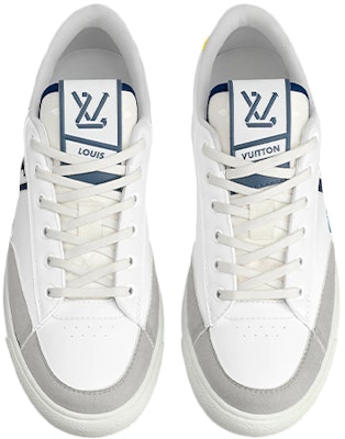 Sepatu Louis Vuitton LV Charlie 'Biru Kuning' 1A9JLR Lookbook Sepatu Louis Vuitton LV Charlie 'Biru Kuning' 1A9JLR