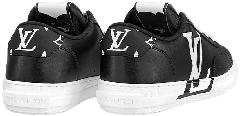 LOUIS VUITTON Charlie 皮革 低筒 時尚板鞋 男女通款 黑色 Shop LOUIS VUITTON Charlie 皮革 低筒 時尚板鞋 男女通款 黑色