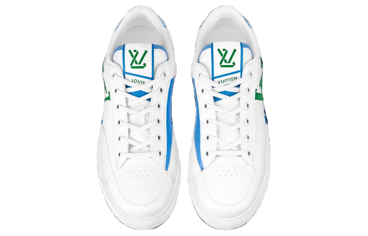 Shop Sneakers Louis Vuitton Charlie 'Putih Biru Hijau' 1AA4BR