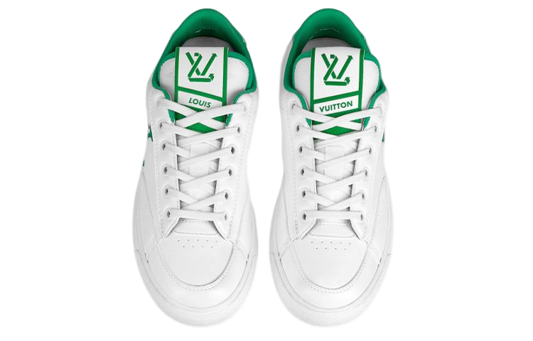 Lookbook Louis Vuitton Charlie Sneakers 'Putih Hijau' 1AANJ7