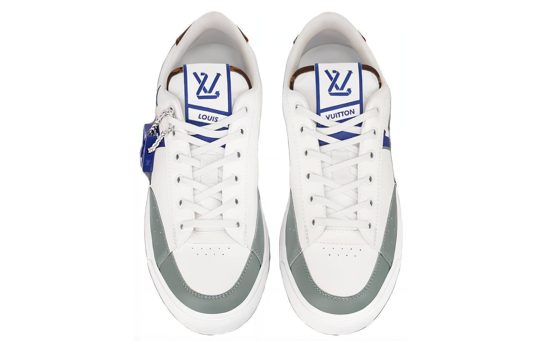 Shop Sneakers Louis Vuitton Charlie 'Putih Hijau Biru' 1ABYVN