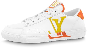 Louis Vuitton Charlie Sneakers 'White Orange' 1AA4BA Louis Vuitton Charlie Sneakers 'White Orange' 1AA4BA