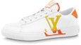 Buy 路易威登 Charlie 白橙色运动鞋 1AA4BA