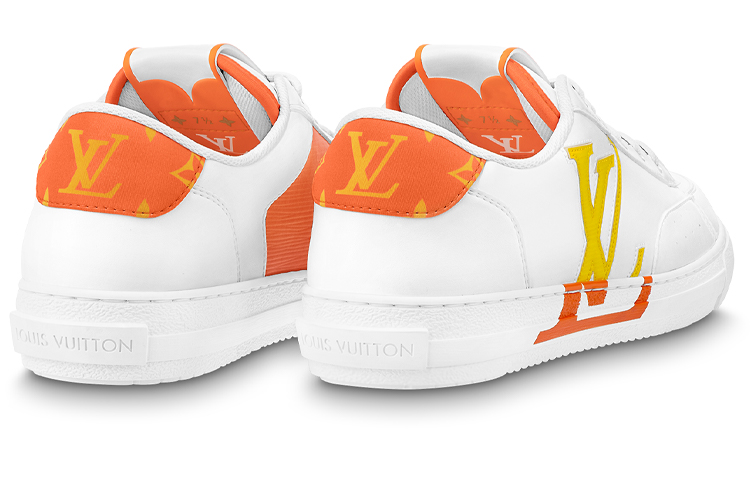 Lookbook Louis Vuitton Charlie Sneakers 'Putih Oranye' 1AA4BA