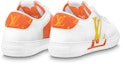 Lookbook 路易威登 Charlie 白橙色运动鞋 1AA4BA