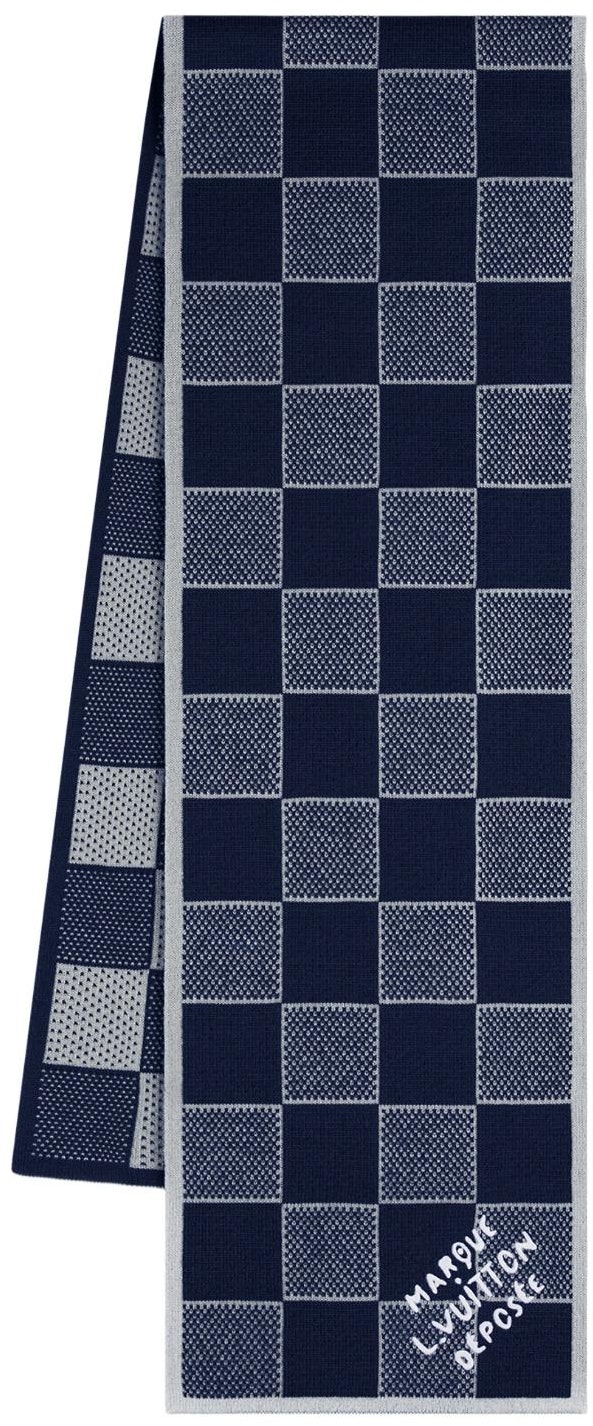louis-vuitton-checkered-wool-knit-scarf-navy-blue-m90776