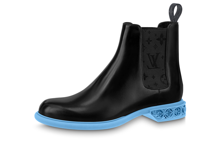 Louis Vuitton Chelsea Boot 'Black Calfskin' 1AA5MA