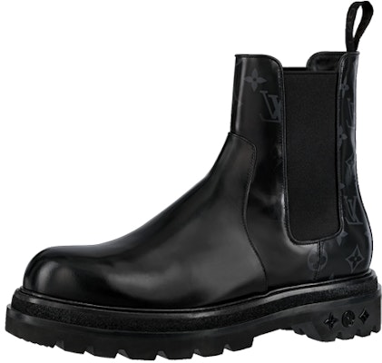 Louis Vuitton Chelsea Boot 'Black Ice Graphite' 1A8JDM Buy Louis Vuitton Chelsea Boot 'Black Ice Graphite' 1A8JDM