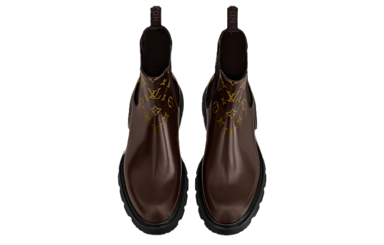 Lookbook Louis Vuitton Bota Chelsea 'Marrón Intenso' 1A9FEG