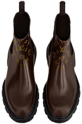 Louis Vuitton Chelsea Boot 'Bold Brown' 1A9FEG Lookbook Louis Vuitton Chelsea Boot 'Bold Brown' 1A9FEG