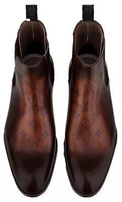 Louis Vuitton Chelsea Boot 'Brown' 1A8XID Lookbook Louis Vuitton Chelsea Boot 'Brown' 1A8XID