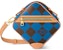 Louis Vuitton Chess Messenger Bag Damier Pop Blue