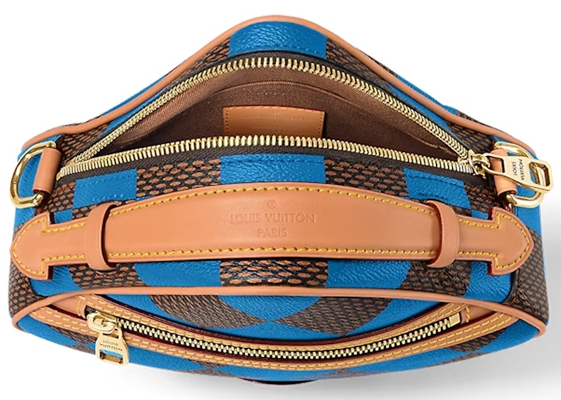 Lookbook Bolso Louis Vuitton Chess Messenger Damier Pop Azul