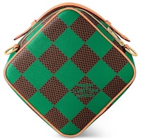 路易威登棋盘格斜挎包莹亮绿 Order 路易威登棋盘格斜挎包莹亮绿