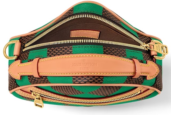 Louis Vuitton Chess Messenger Bag Damier Pop Green Lookbook Louis Vuitton Chess Messenger Bag Damier Pop Green