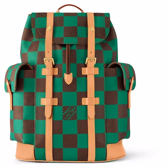 louis-vuitton-christopher-mm-backpack-damier-pop-green