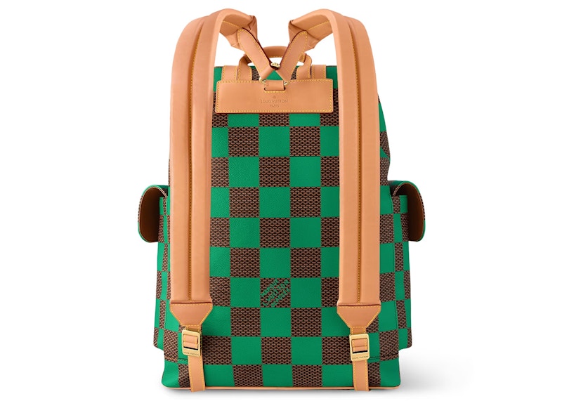 Order 루이비통 크리스토퍼 MM 백팩 다미에 팝 그린 
