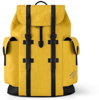 Louis Vuitton Christopher MM Damier Scuba Yellow Buy Louis Vuitton Christopher MM Damier Scuba Yellow