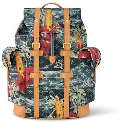 Louis Vuitton Christopher MM Monogram Surfin' Navy Blue Buy Louis Vuitton Christopher MM Monogram Surfin' Navy Blue