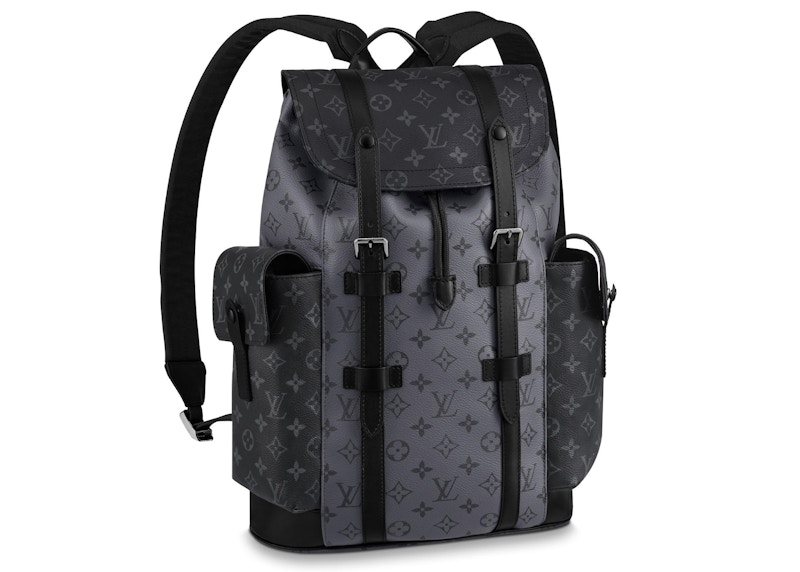 Louis Vuitton Christopher Monogram Eclipse Reverse PM Gray