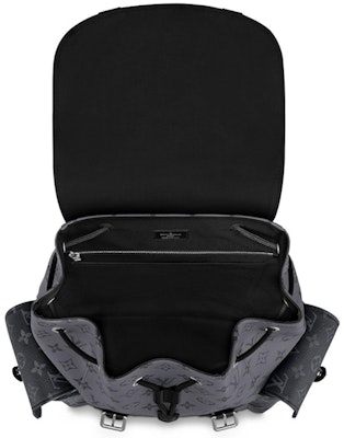 Louis Vuitton Christopher Monogram Eclipse Reverse PM Kelabu Lookbook Louis Vuitton Christopher Monogram Eclipse Reverse PM Kelabu