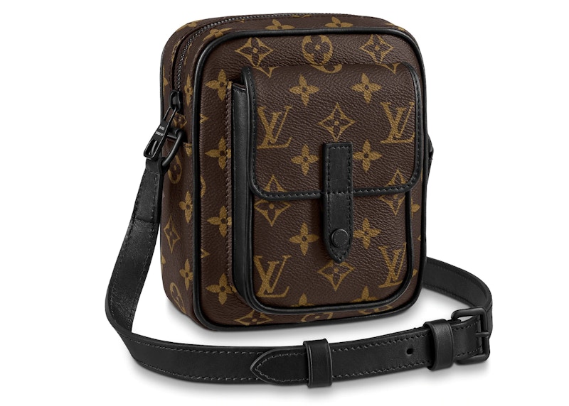 Louis Vuitton Christopher Wearable Wallet Monogram Macassar Brown/Black