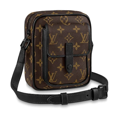 Louis Vuitton Christopher Wearable Wallet Monogram Macassar Brown/Black
