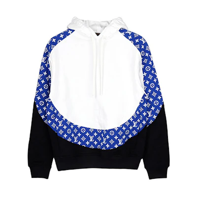 Louis Vuitton Circular Cut Logo Sweatshirt White Mens 1A5ZSN
