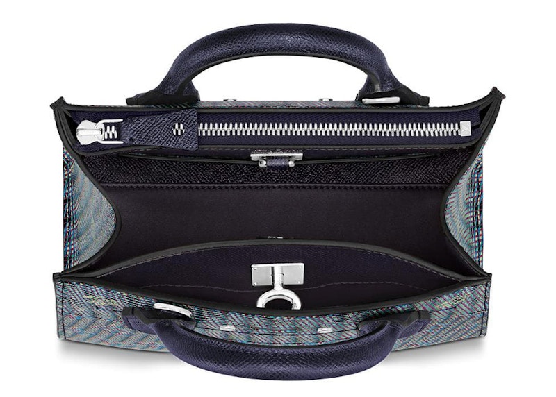 Lookbook 路易威登Monogram亮蓝色迷你City Steamer手袋