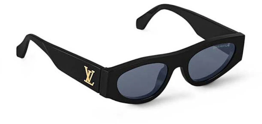 Kacamata Hitam/Biru Louis Vuitton Clash Round Cat Eye Buy Kacamata Hitam/Biru Louis Vuitton Clash Round Cat Eye
