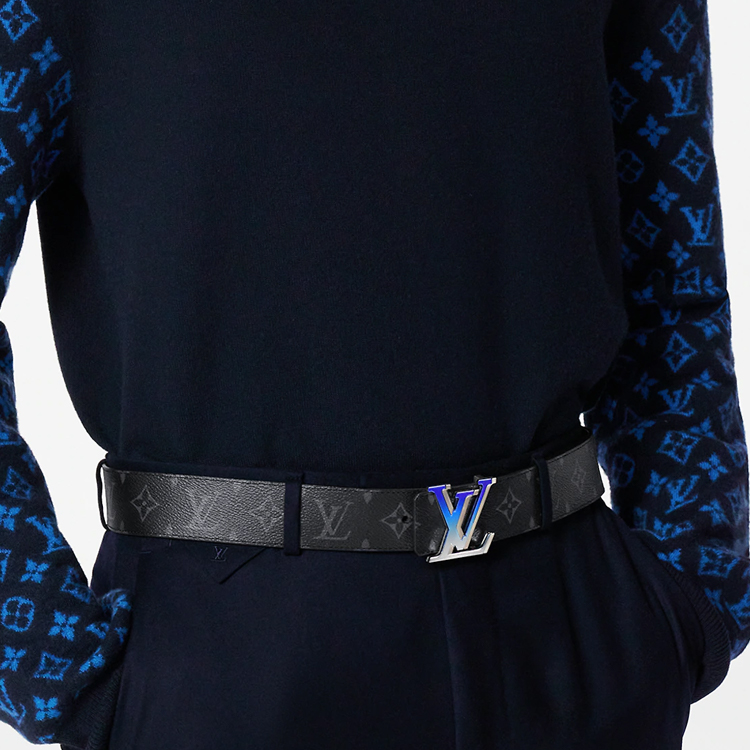 LOUIS VUITTON Classic 4cm Fashion Smooth Buckle Casual Belt M0609T 圖 5