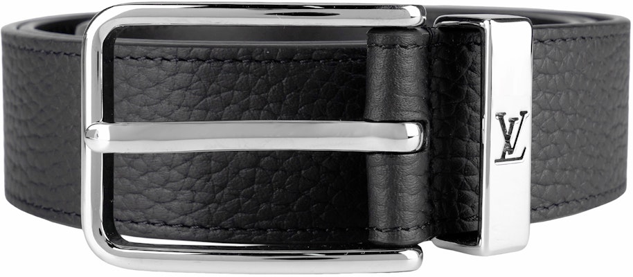Cinturón Clásico de Piel Negra LOUIS VUITTON 3.5cm Ancho M8202T Buy Cinturón Clásico de Piel Negra LOUIS VUITTON 3.5cm Ancho M8202T