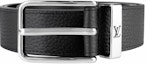 Buy Cinturón Clásico de Piel Negra LOUIS VUITTON 3.5cm Ancho M8202T