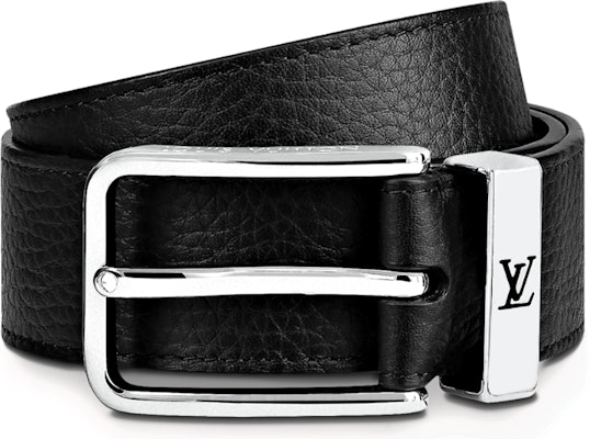 Cinturón Clásico de Piel Negra LOUIS VUITTON 3.5cm Ancho M8202T Lookbook Cinturón Clásico de Piel Negra LOUIS VUITTON 3.5cm Ancho M8202T
