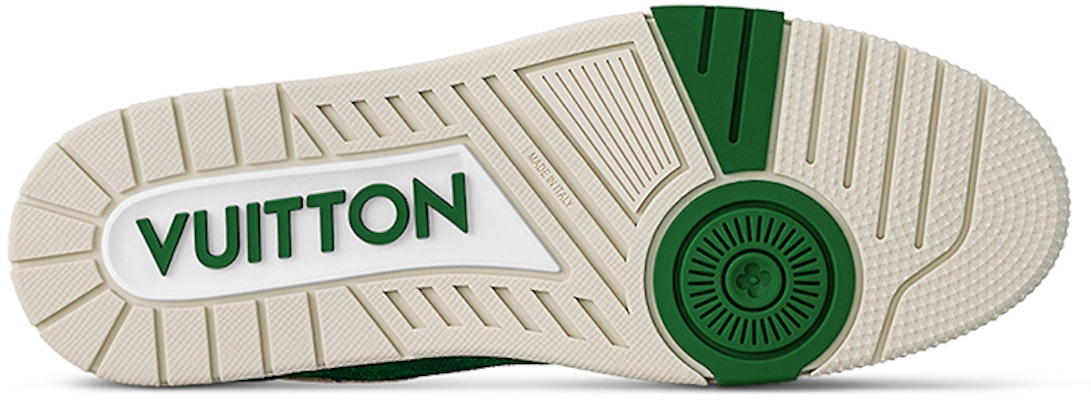 路易威登经典舒适系带低帮运动鞋‘白绿’ 1AC58B Purchase 路易威登经典舒适系带低帮运动鞋‘白绿’ 1AC58B